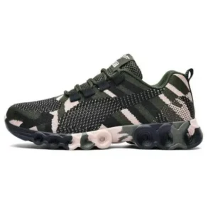 Aabhadesigner Couple Casual Camouflage Pattern Lace Up Design Breathable Sneakers